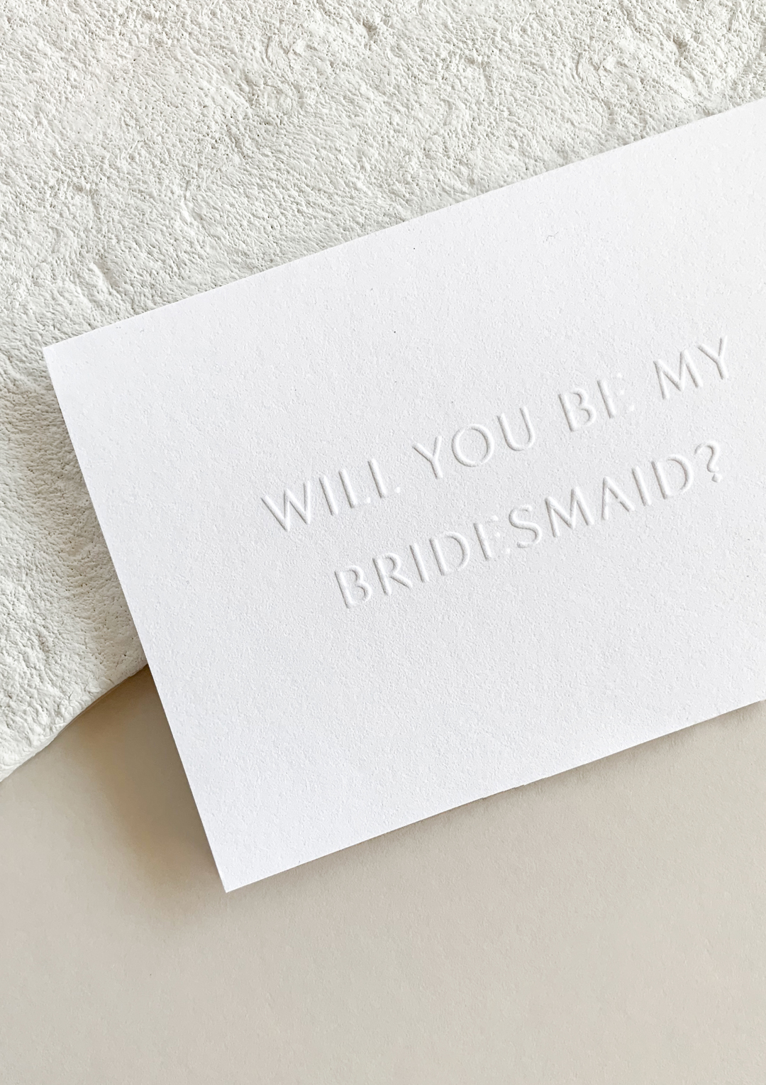 Bridesmaid-card