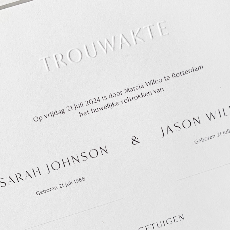Trouwakte